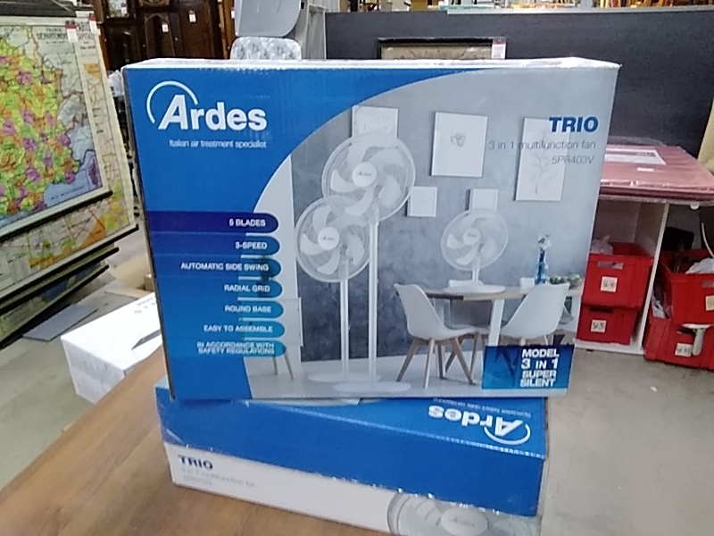 VENTILATEUR ARDES 3 EN 1 NEUF