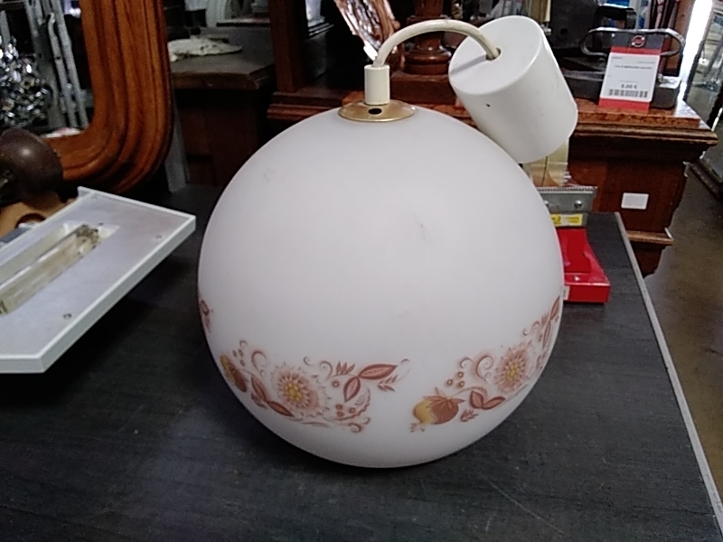 LAMPE BOULE VINTAGE 