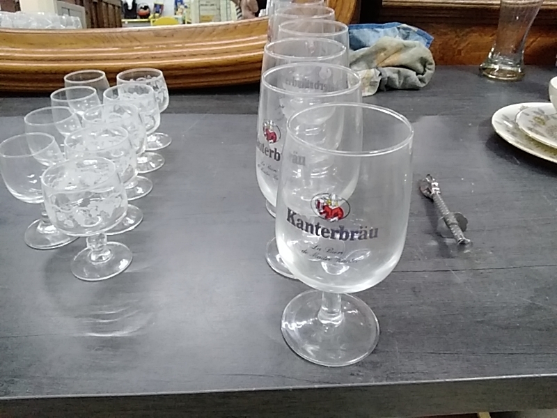 LOT DE 6 VERRES KANTERBRAU