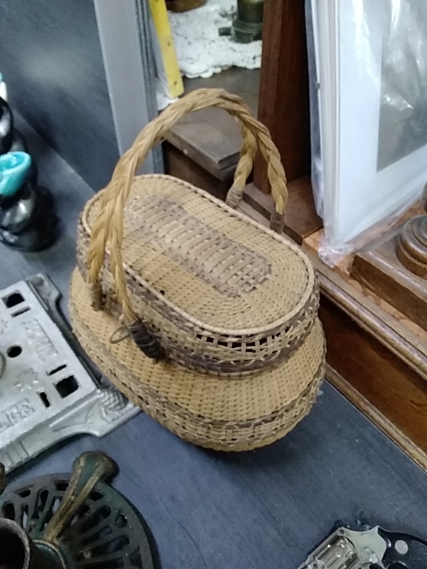 PANIER OSIER ANCIEN