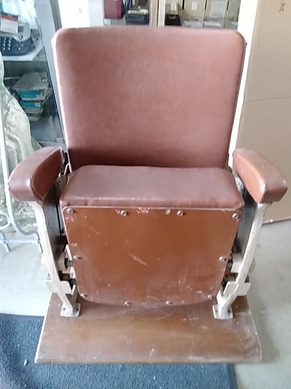 FAUTEUIL DE CINÉMA ANNÉES 50