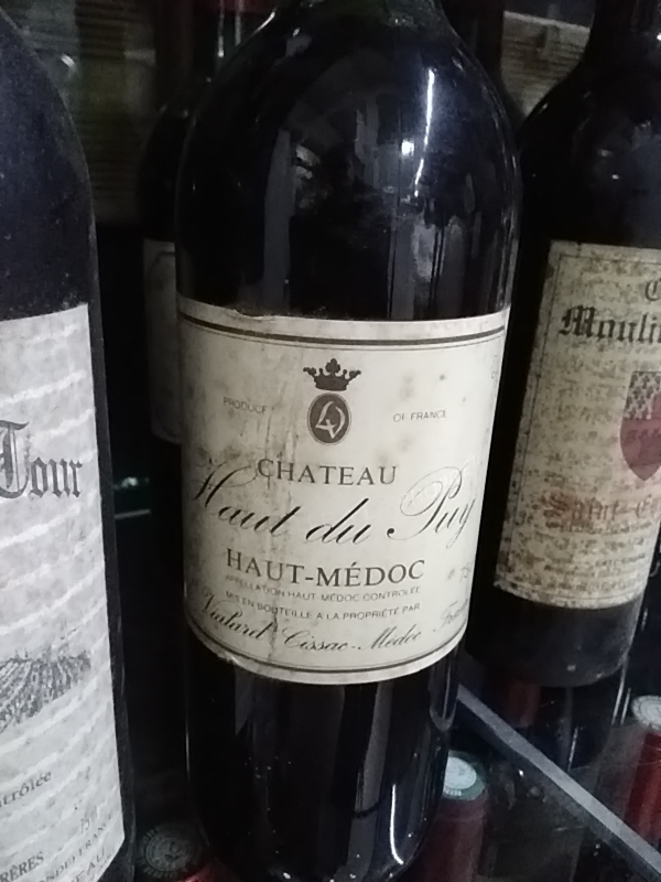 BDX CHT HAUT DU PUY  HAUT MEDOC  1990