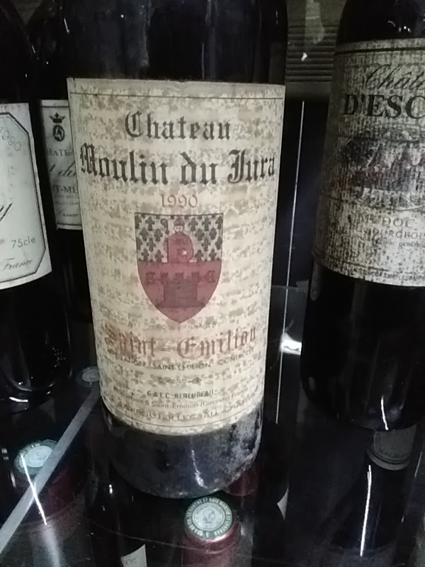 BDX CHT MOULIN DU JURA SAINT EMILION 1990