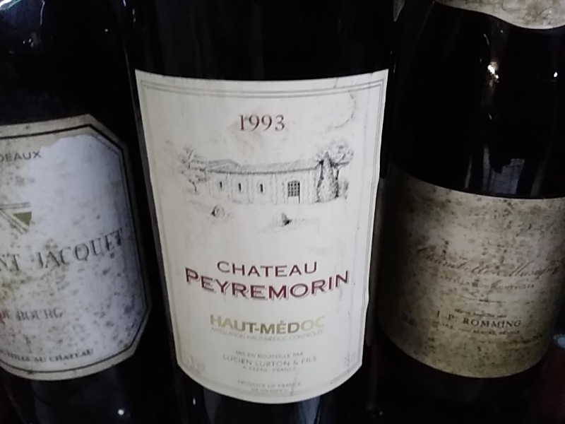 BDX CHT PEYREMORIN HAUT MEDOC 1993