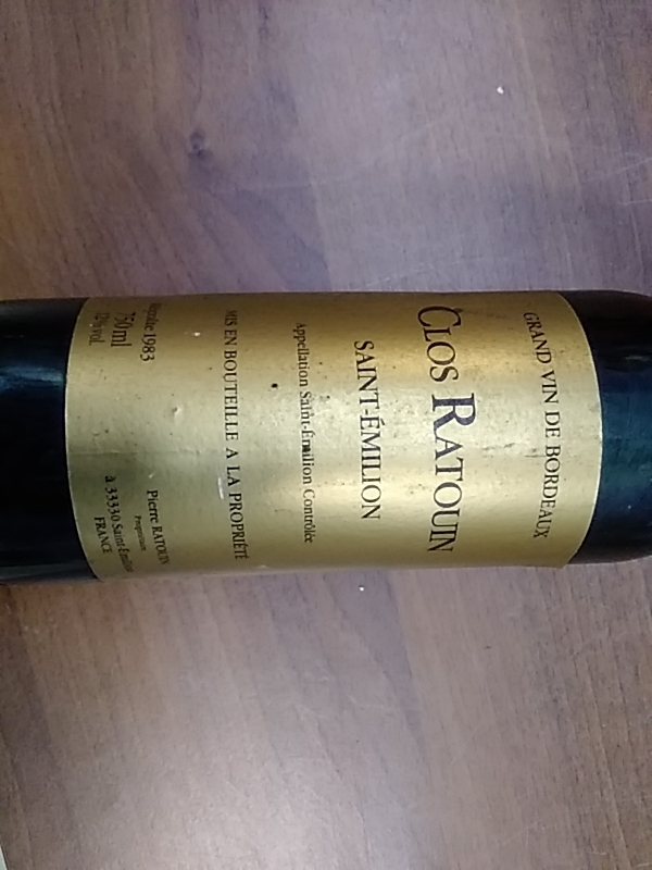 BDX CLOS RATOUIN SAINT EMILION