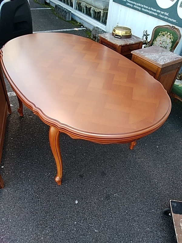 TABLE MERISIER STYLE LOUIS XV 2ALLONGES