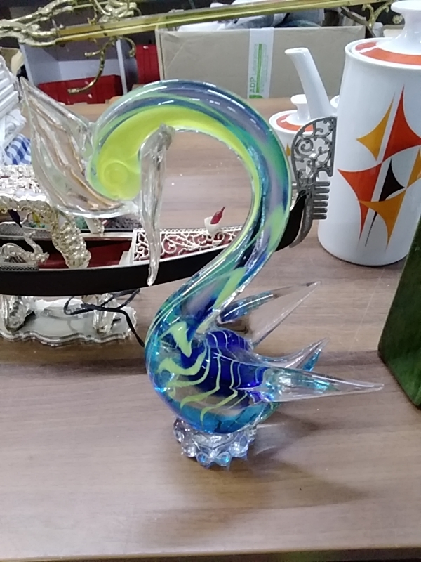 CYGNE VERRE STYLE MURANO 