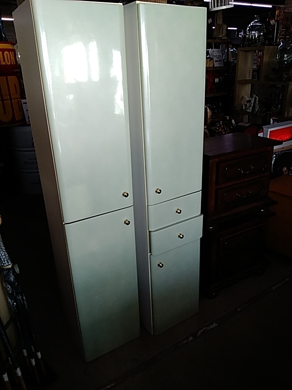 COLONNE SDB VERT CLAIR 