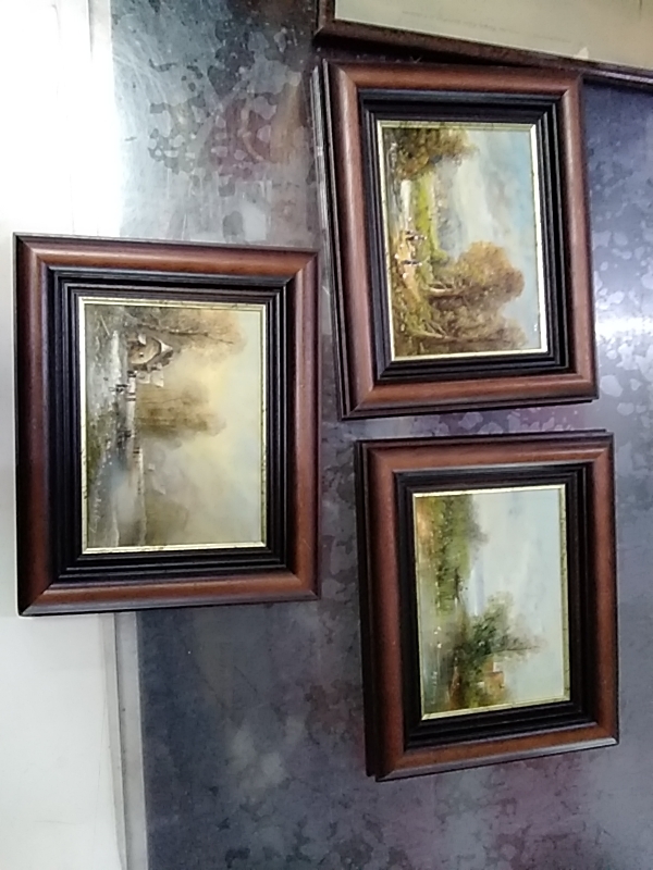 TABLEAU PEINT 27 X 22 CM