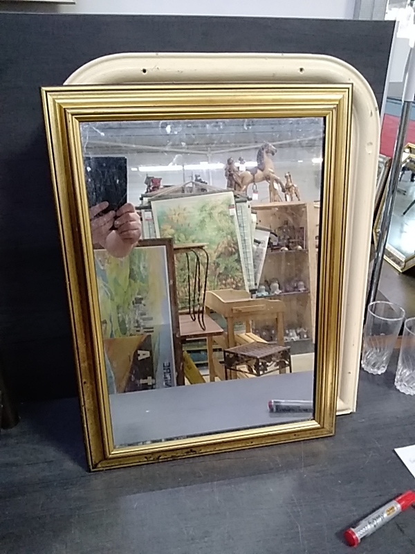 MIROIR DORÉ 