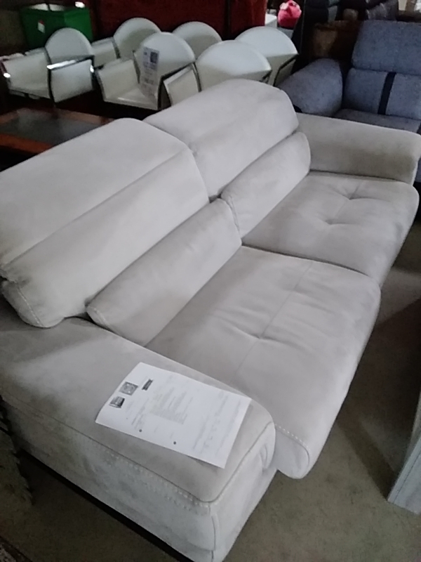 CANAPÉ 3 PLACES TÊTIÈRES RÉGLABLE MOBILIER DE FRANCE 