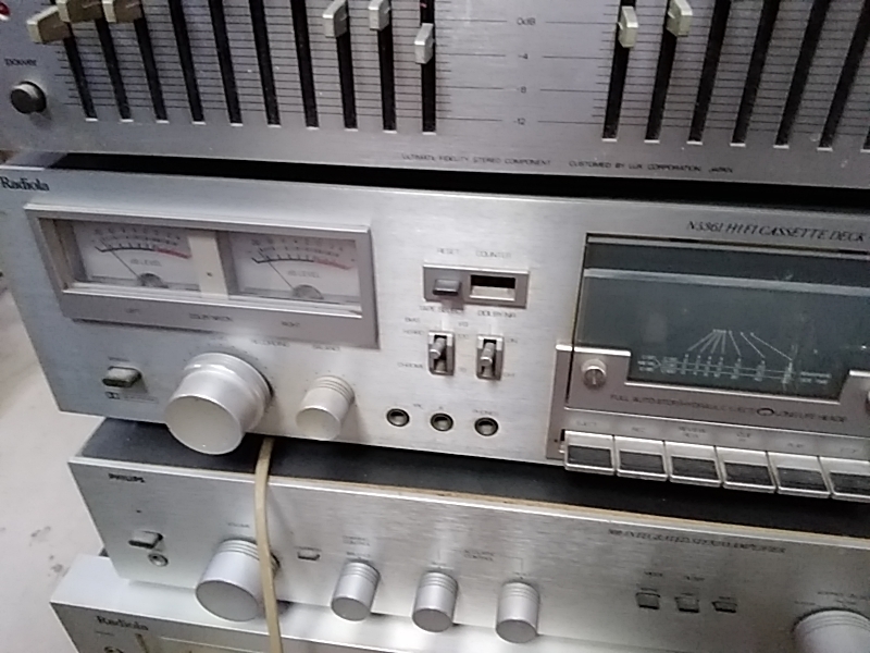 LECTEUR K7 AVEC VU METRE RADIOLA
