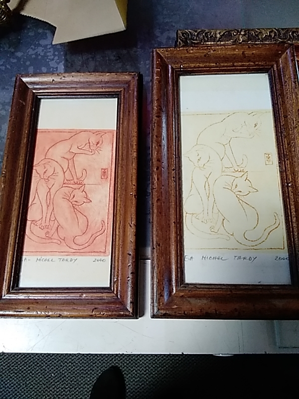 LITHOGRAPHIE ORIGINALE SCULPTEUR MICHEL TARDY 1939-2020