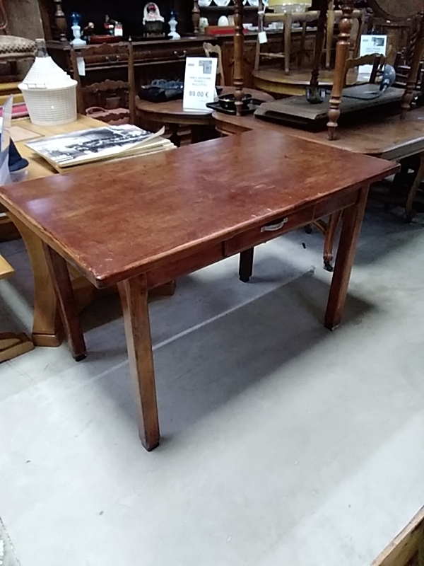 TABLE ANCIENNE 1 TIROIR