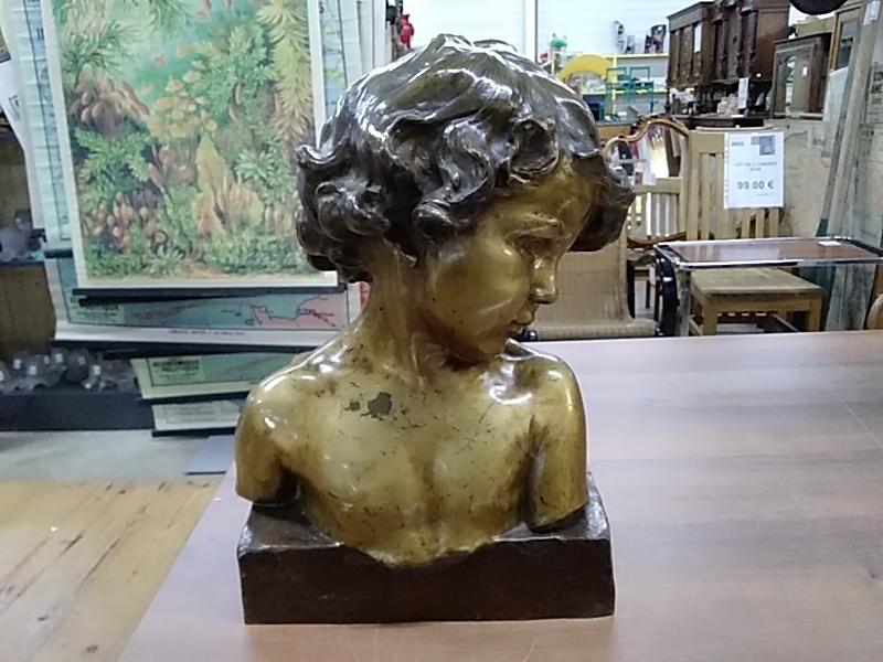 BRONZE 1903 SIGNÉ CAMUS HT 40 CM