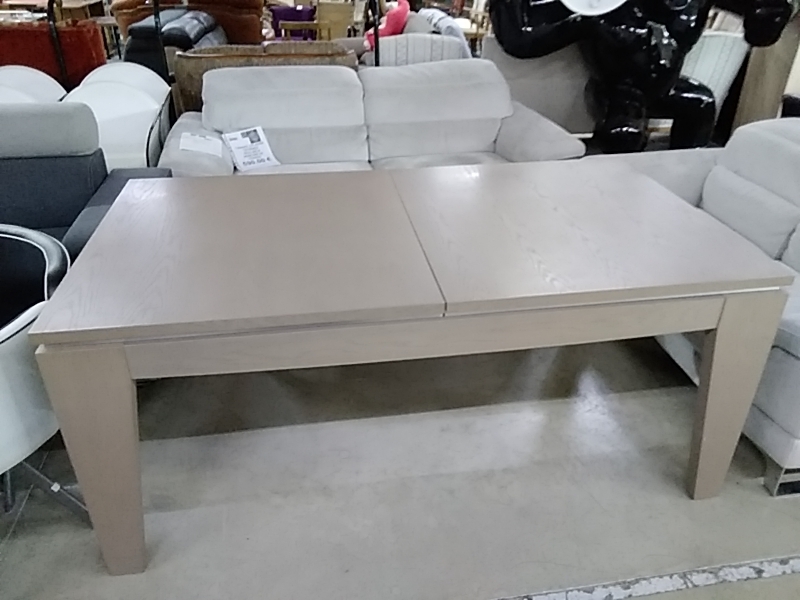 TABLE MODERNE AVEC 1 ALLONGE MOBILIER DE FRANCE 