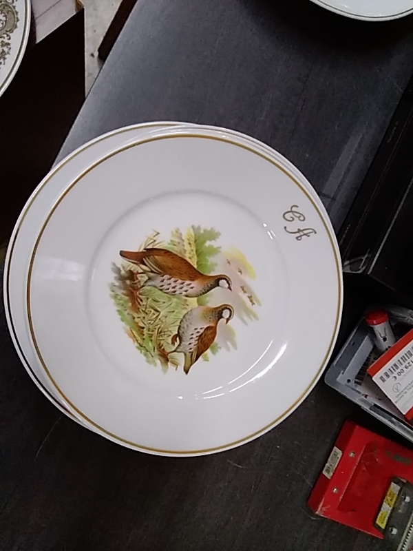 SERVICE À FROMAGE PORCELAINE LIMOGES 13 PCS