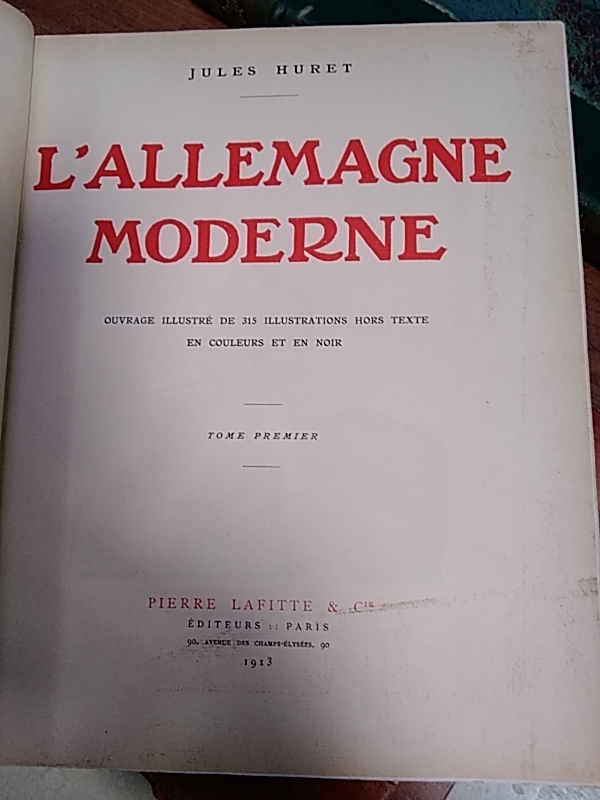 2 LIVRE ALLEMAGNE MODERNE 1914