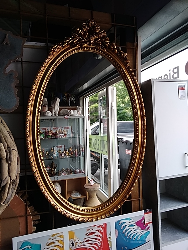 MIROIR BAROQUE OVALE  124 X 78CM