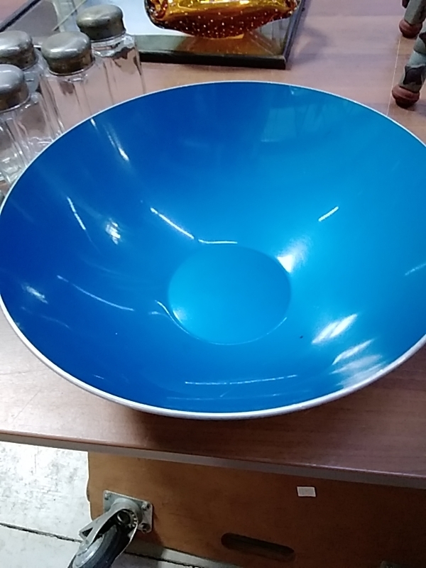 SALADIER BLEU EMALOX NORWAY 