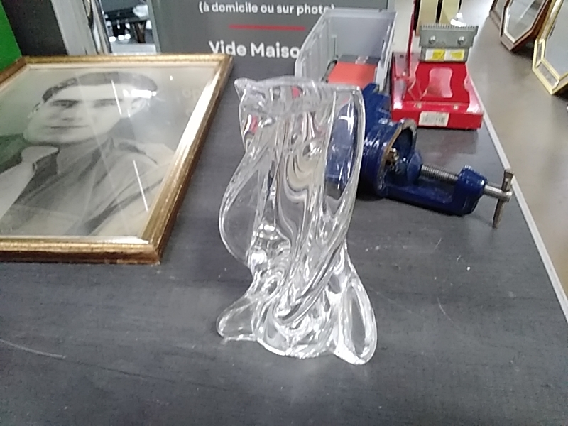BOUGEOIR CRISTAL SÈVRES 