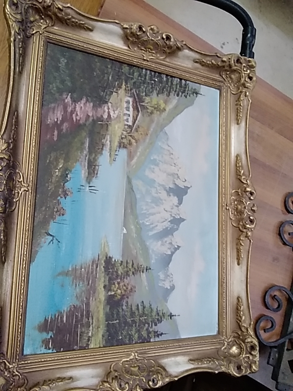 TABLEAU CADRE DORÉ 