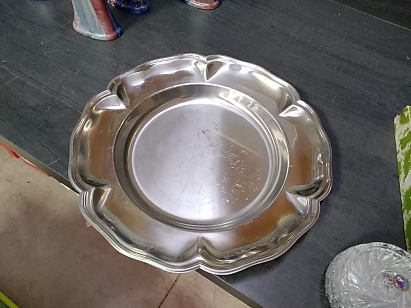PLAT ROND INOX 
