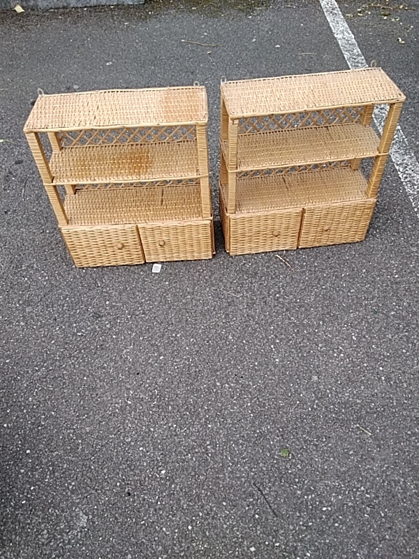 PETITE ÉTAGÈRE ROTIN 