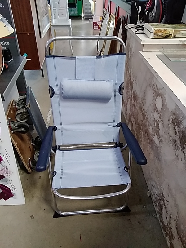 CHAISE CAMPING ALU