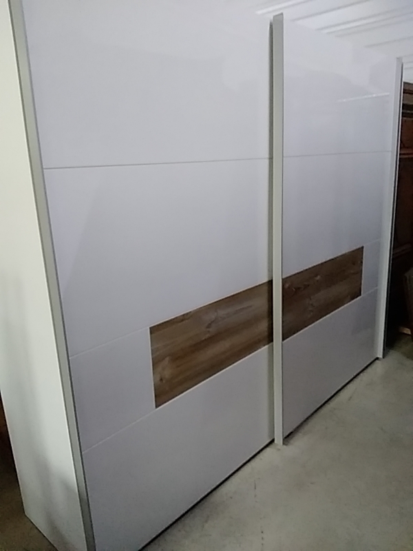 ARMOIRE DRESSING  2 PORTES COULISSANTES 