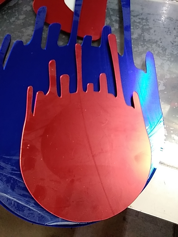 DECO MURALE ROUGE 