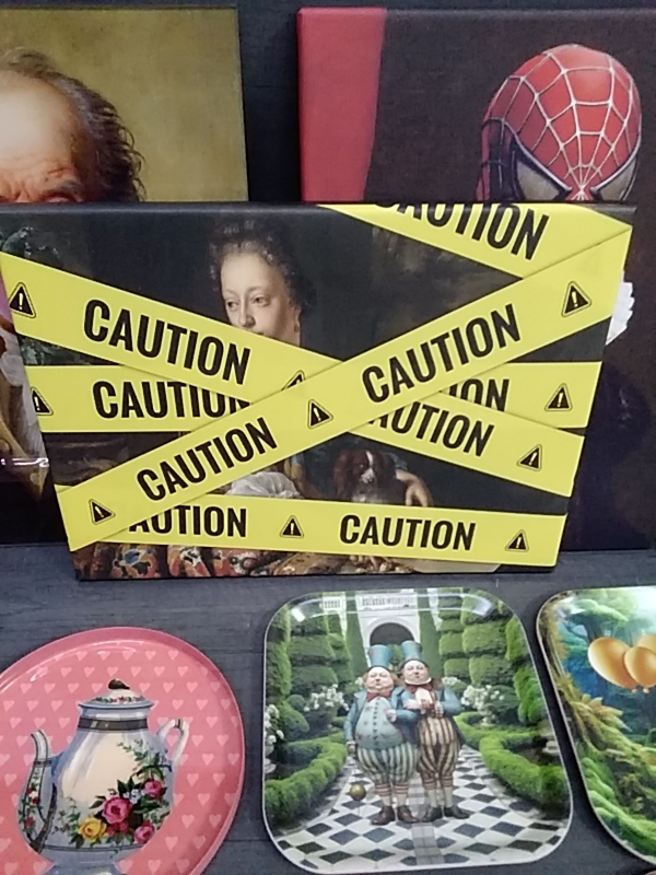 YOILE 4P X 30CM CAUTION