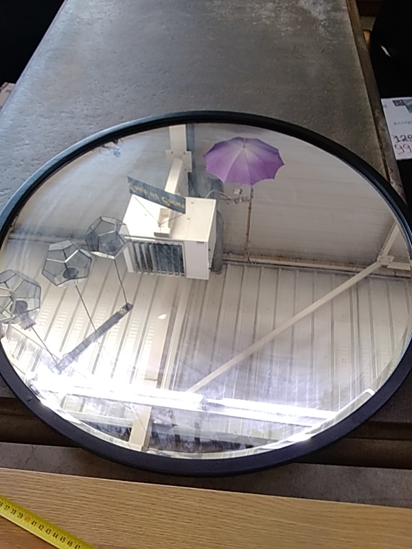 MIROIR ROND DIAMÈTRE 80 CM 