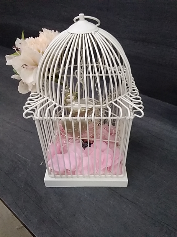 DÉCORATION CAGE A OISEAUX 