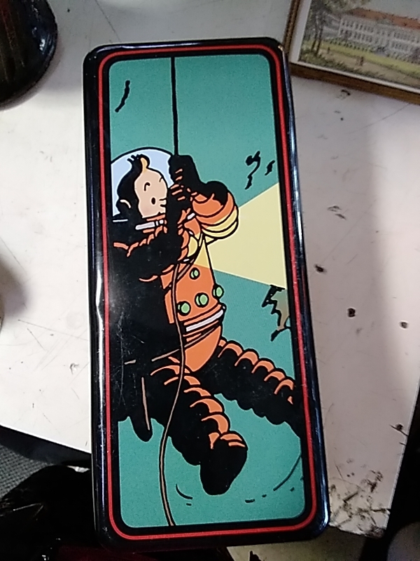 BOITE METAL TINTIN 