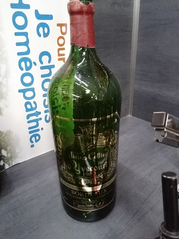 BOUTEILLE DE VIN VIDE 6 LITRES