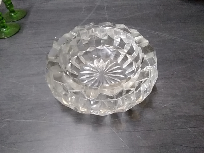 CENDRIER CRISTAL 