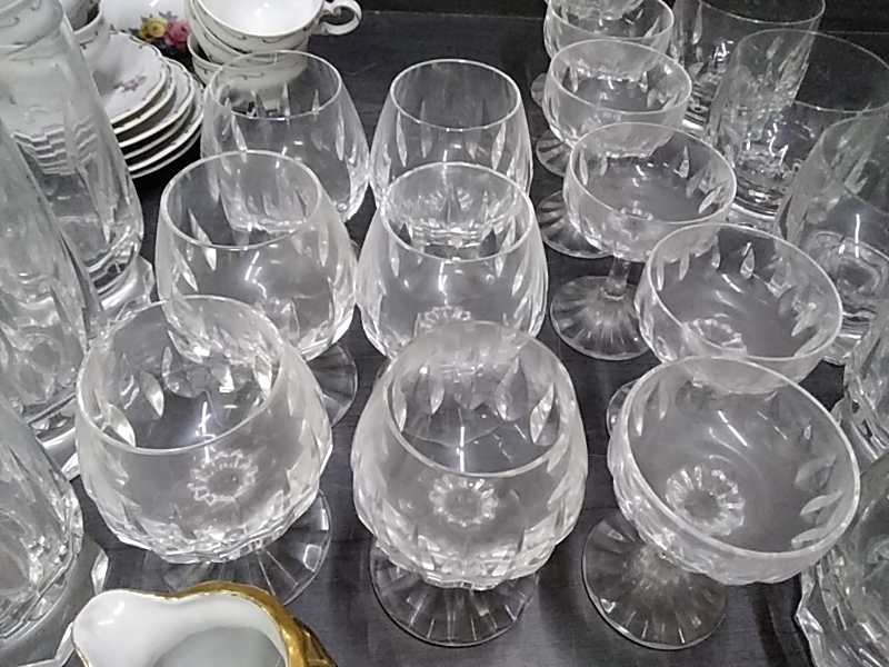 LOT DE 6 VERRES À DIGESTIF 