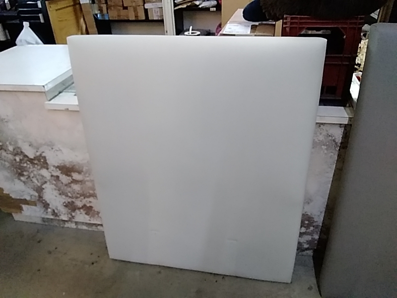 TETE DE LIT SIMILI LARGEUR 100 CM BEIGE 