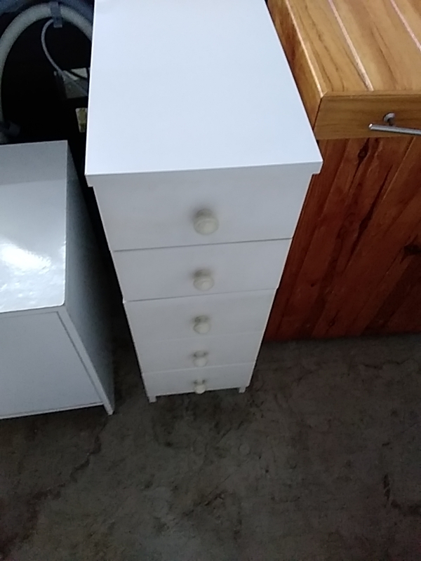 MEUBLE SDB 5 TIROIRS 
