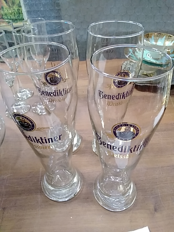 LOT DE 4 VERRESA BIÈRE GM