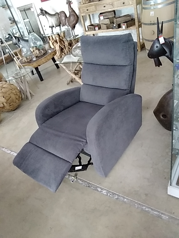 FAUTEUIL RELAX GRIS