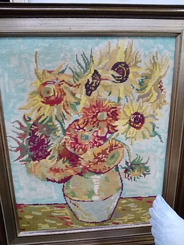CANEVAS FLEURS 