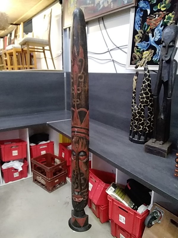 STATUE AFRICAINE HT 198CM 