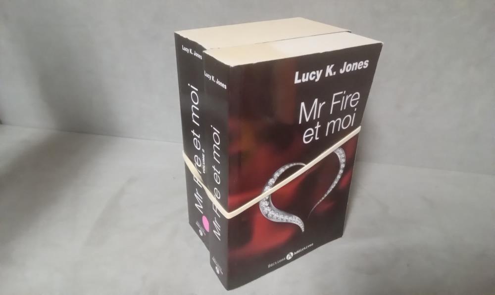 LOT DE2 LIVRES MR FIRE ET MOI LUCKY K. JONES 06/22