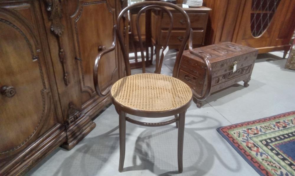 FAUTEUIL CANNE STYLE THONET
