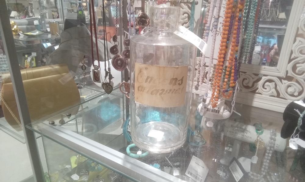 POT A PHARMACIE ANCIEN VERRE GM