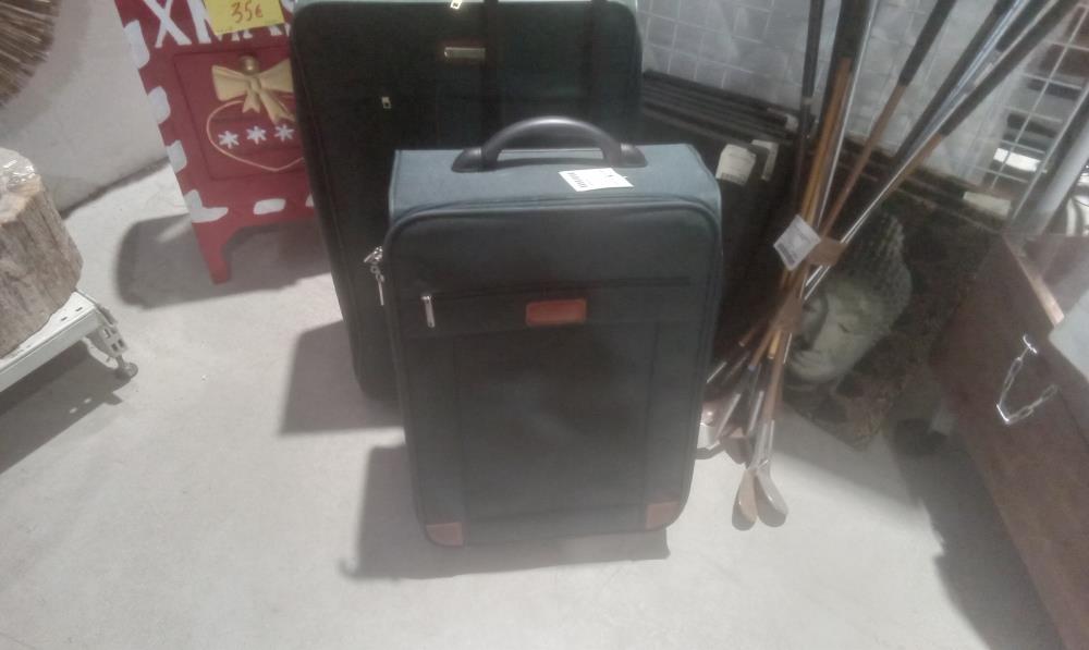 VALISE SUR ROULETTE TISSUS PM