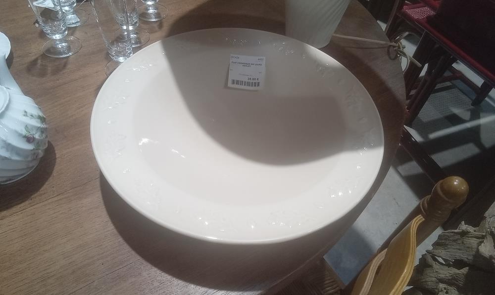 PLAT CERAMIQUE GM LAURA ASHLEY