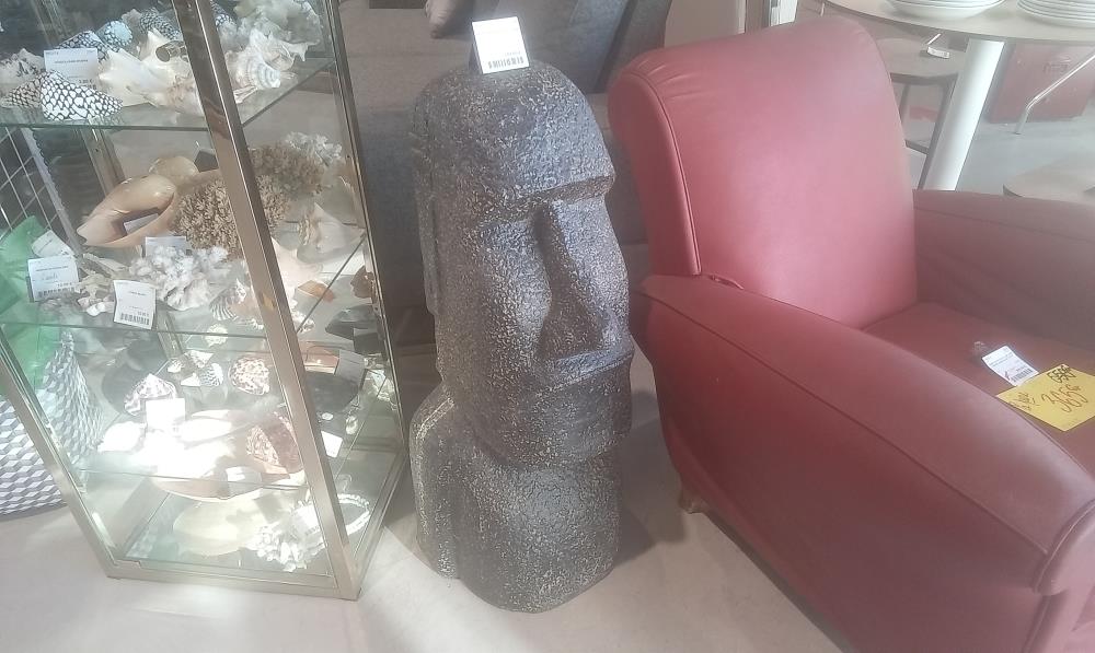 MOAI PIERRE RECONSTITUE 80 CM